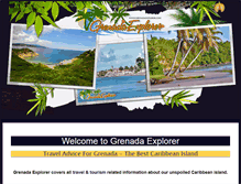 Tablet Screenshot of grenadaexplorer.com